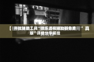 开挂辅助工具“微乐透视辅助器免费版”详细分享装挂