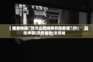 辅助神器“微乐山西麻将开挂教程”开挂神器{透视辅助}全揭秘
