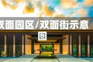 双面园区/双面街示意图