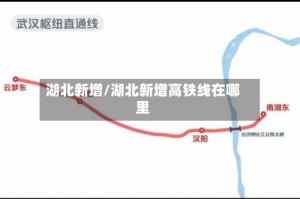 湖北新增/湖北新增高铁线在哪里