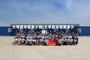 大学夏令营多少钱(大学夏令营要多少钱)
