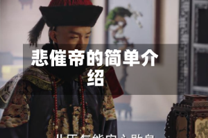 悲催帝的简单介绍
