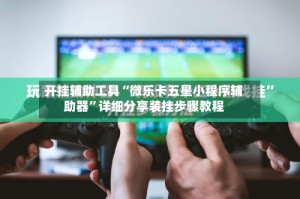 开挂辅助工具“微乐卡五星小程序辅助器”详细分享装挂步骤教程