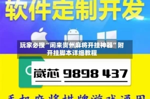 玩家必搜“闲来贵州麻将开挂神器”附开挂脚本详细教程