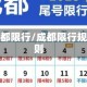 成都限行/成都限行规则