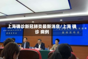 上海确诊新冠肺炎最新消息/上海 确诊 病例