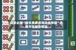 玩家必搜“微乐免费房间开挂神器”透视开挂辅助教程