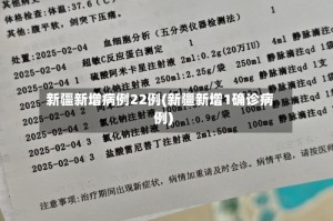 新疆新增病例22例(新疆新增1确诊病例)