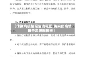 【传染病疫情报告流程图,传染病疫情报告流程图模板】