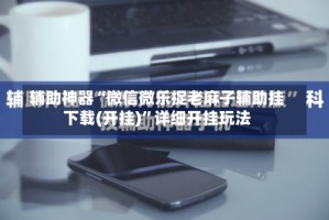 辅助神器“微信微乐捉老麻子辅助挂下载(开挂)”详细开挂玩法