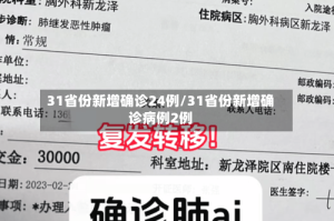 31省份新增确诊24例/31省份新增确诊病例2例