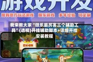 我来教大家“微乐最厉害三个辅助工具”(透视)开挂辅助脚本+详细开挂安装教程
