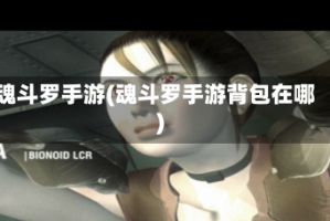 魂斗罗手游(魂斗罗手游背包在哪)