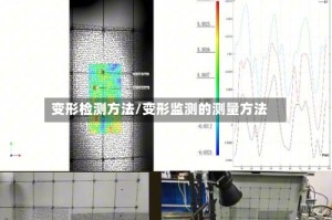 变形检测方法/变形监测的测量方法