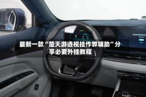 最新一款“楚天游透视挂作弊辅助”分享必要外挂教程