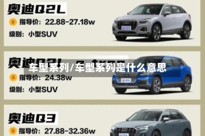 车型系列/车型系列是什么意思