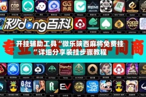 开挂辅助工具“微乐陕西麻将免费挂”详细分享装挂步骤教程