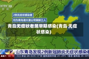 青岛无症状者属早期感染(青岛 无症状感染)
