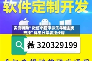 实测辅助”微信小程序微乐斗地主免费挂”详细分享装挂步骤