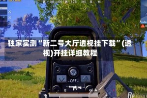 独家实测“新二号大厅透视挂下载”(透视)开挂详细教程