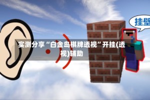 实测分享“白金岛棋牌透视”开挂(透视)辅助