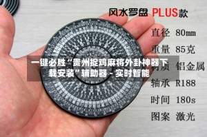 一键必胜“贵州捉鸡麻将外卦神器下载安装”辅助器 - 实时智能