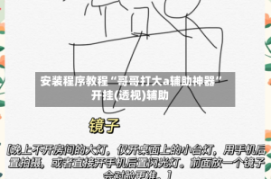 安装程序教程“哥哥打大a辅助神器”开挂(透视)辅助