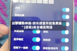 玩家辅助神器:微乐掼蛋开挂免费版”(透视)其实确实有挂