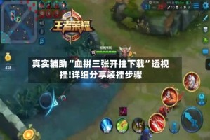 真实辅助“血拼三张开挂下载”透视挂!详细分享装挂步骤