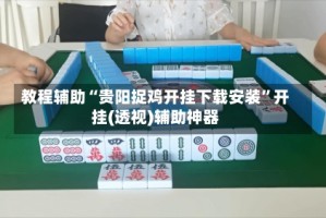 教程辅助“贵阳捉鸡开挂下载安装”开挂(透视)辅助神器