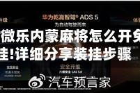 2026首发辅助“微乐内蒙麻将怎么开免费的挂”透视挂!详细分享装挂步骤