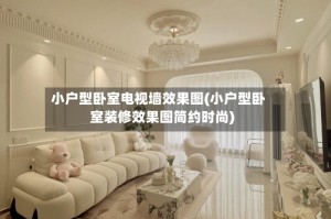 小户型卧室电视墙效果图(小户型卧室装修效果图简约时尚)