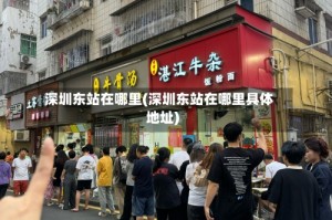 深圳东站在哪里(深圳东站在哪里具体地址)