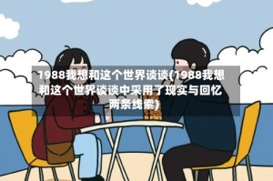 1988我想和这个世界谈谈(1988我想和这个世界谈谈中采用了现实与回忆两条线索)