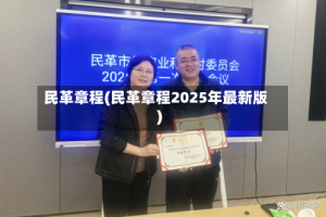 民革章程(民革章程2025年最新版)