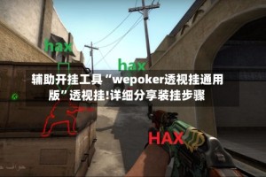 辅助开挂工具“wepoker透视挂通用版”透视挂!详细分享装挂步骤