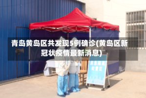 青岛黄岛区共发现5例确诊(黄岛区新冠状疫情最新消息)