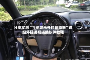 分享实测“飞驰娱乐开挂辅助器”详细外挂透视辅助软件教程