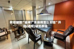 教程辅助“雀神广东麻将怎么买挂”开挂(透视)辅助教程