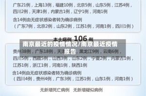 南京最近的疫情情况/南京最近疫情报告