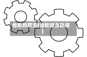 齿轮的踪迹(齿轮啮合轨迹)