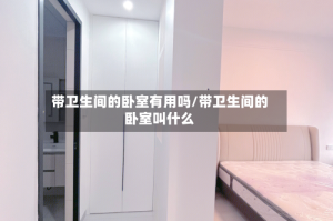 带卫生间的卧室有用吗/带卫生间的卧室叫什么