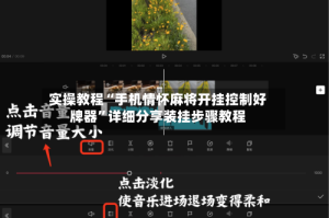 实操教程“手机情怀麻将开挂控制好牌器”详细分享装挂步骤教程