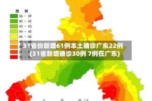 31省份新增61例本土确诊广东22例(31省新增确诊30例 7例在广东)