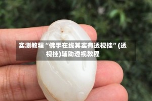 实测教程“佛手在线其实有透视挂”(透视挂)辅助透视教程