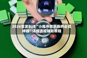 2026首发科技“小程序微乐麻将必赢神器”详细透视辅助教程