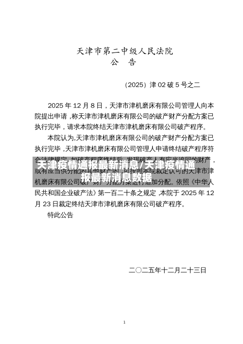 天津疫情通报最新消息/天津疫情通报最新消息数据-第1张图片