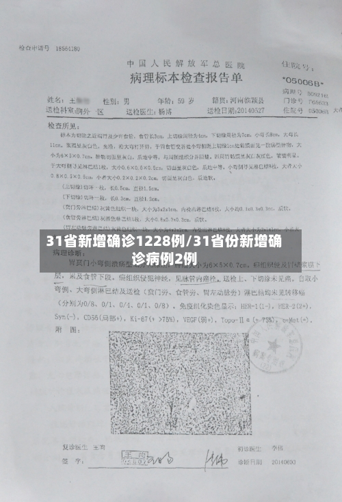 31省新增确诊1228例/31省份新增确诊病例2例-第1张图片