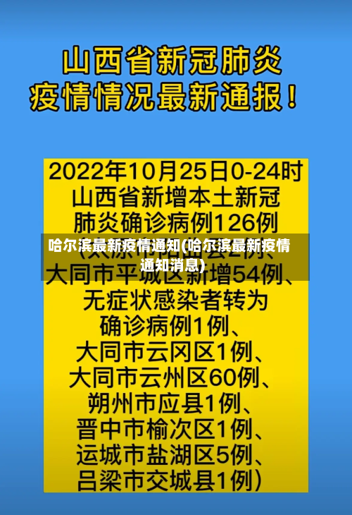 哈尔滨最新疫情通知(哈尔滨最新疫情通知消息)-第3张图片