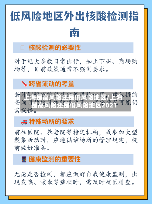 上海是高风险还是低风险地区/上海是高风险还是低风险地区2021-第2张图片
